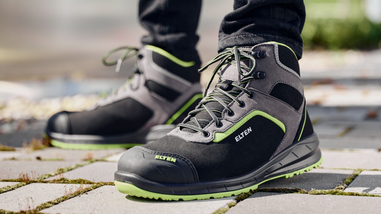 Das Modell „Loan XXSports Pro black-lime“ ist angenehm zu tragen und setzt farblich Akzente.