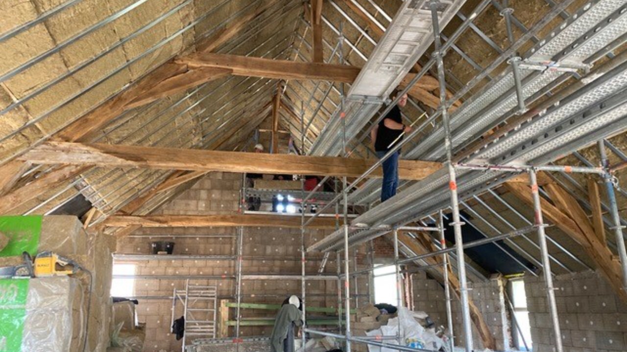 roof insulation /renovation Belgium