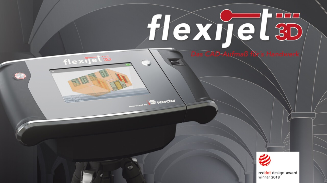 Flexijet 3D – Das CAD-Aufmaß für´s Handwerk