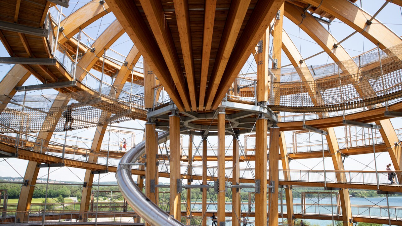 Wooden Sphere - HESS TIMBER GmbH, Kleinheubach