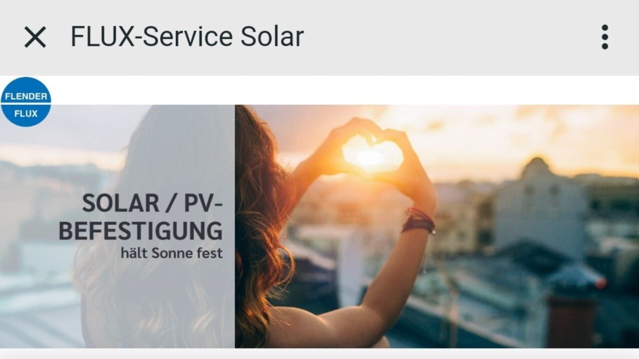 FLUX-Service Solar APP