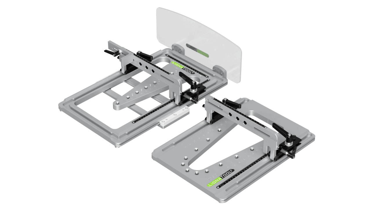 Lignatool LT120 Profi schwalbenschwanz Frässystem