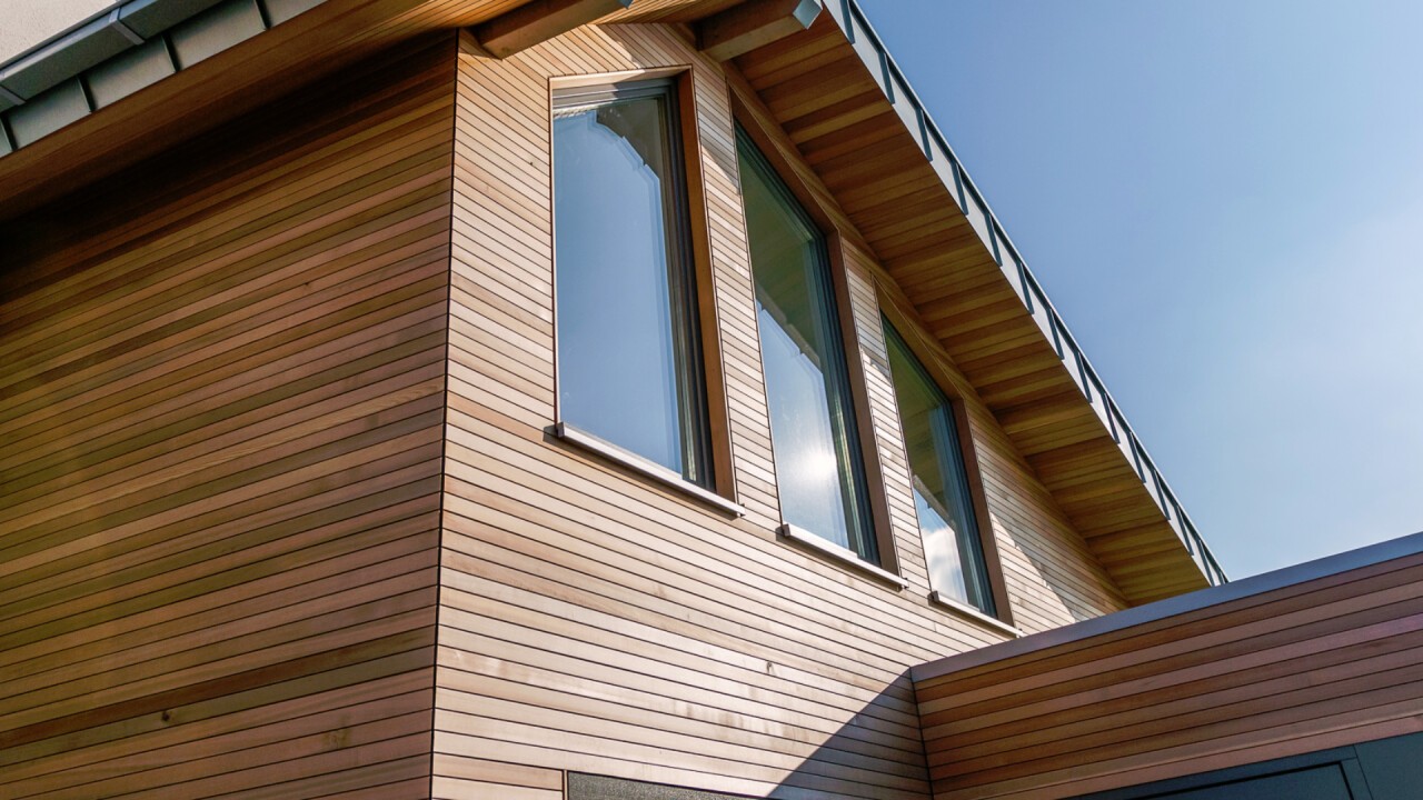 Western Red Cedar, 20 x 92 mm Raute TIGA zur unsichtbaren Montage