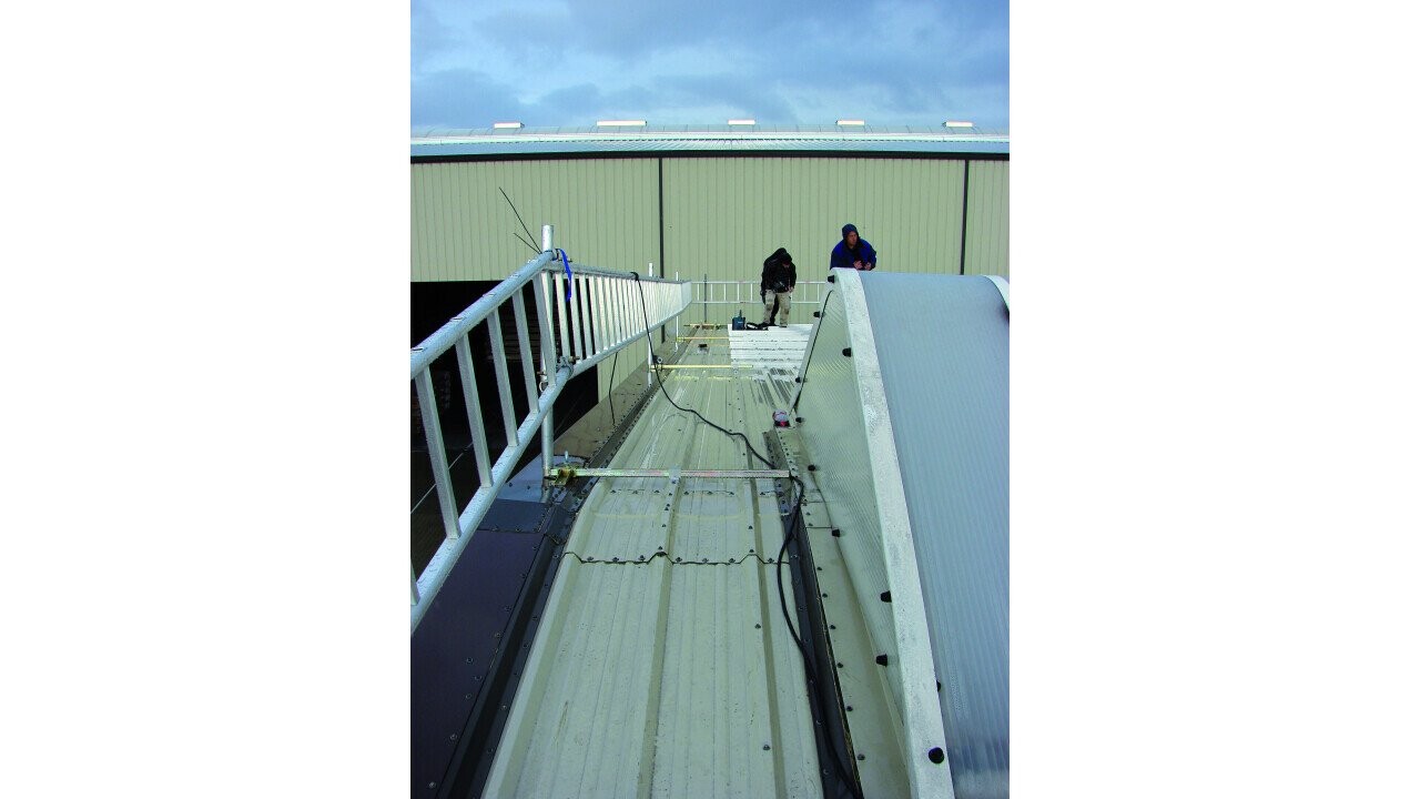 Tin Roof Verge Fall Protection