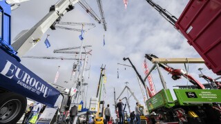Cranes, scaffolds, ladders